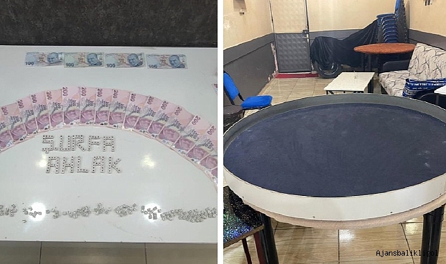Urfa'da kumar operasyonu! 4 kişi yakalandı