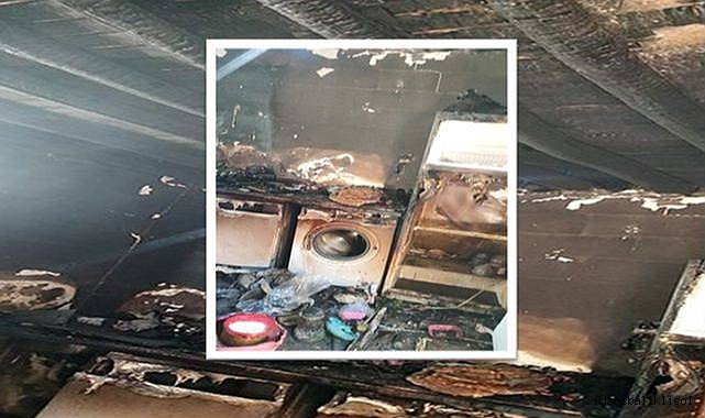 Urfa'da tüp patlaması! Bir ailenin evi yanarak kül oldu