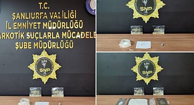 Urfa’da uyuşturucu madde ele geçirildi! 2 gözaltı 