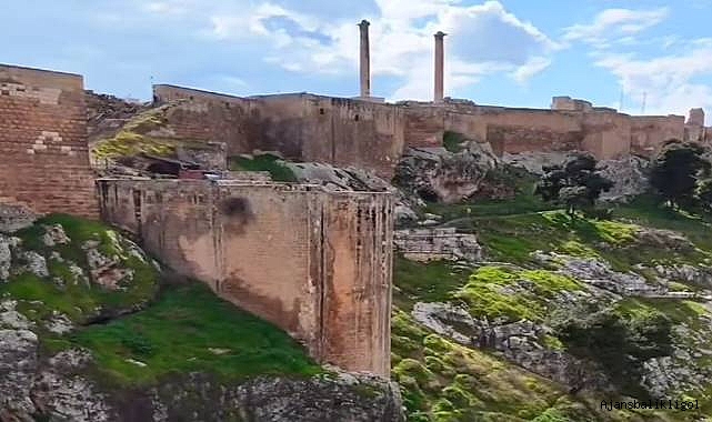 Urfa Kalesi eteğinde ilginç olay! Ekipler seferber oldu