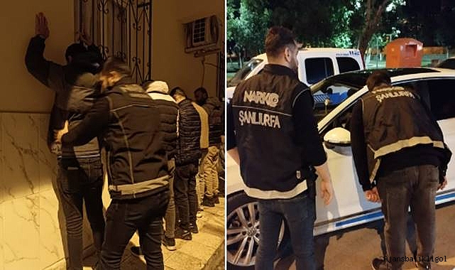 Viranşehir’de 3 şüpheli yakalanarak gözaltına alındı