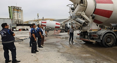 Beton firmalarına yönelik denetim!