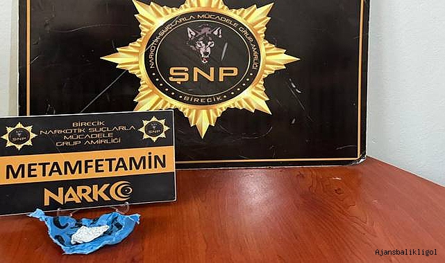 Birecik ilçesinde uyuşturucu madde ele geçirildi