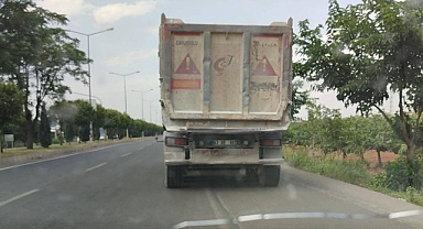 Hafriyat kamyonları tehlike saçıyor 