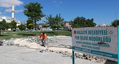Haliliye Belediyesi ile 5 mahallede üstyapı çalışması