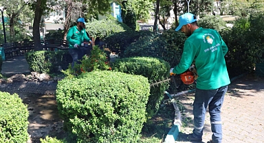 Haliliye'de peysaj çalışması ile parklar güzelleşiyor