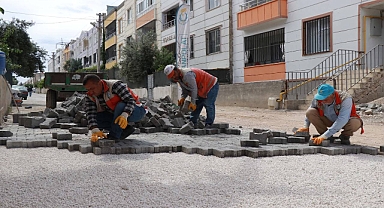 Haliliye’de üstyapı çalışması devam ediyor