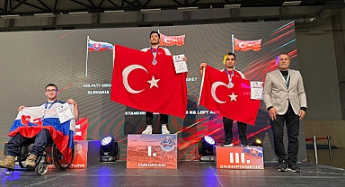 Haliliyeli sporcu Avrupa Şampiyonu oldu