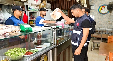Harran'da fırın, kasap ve lokantalar denetlendi