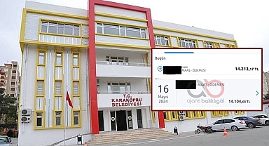 Karaköprü Belediyesi’nde maaş krizi!