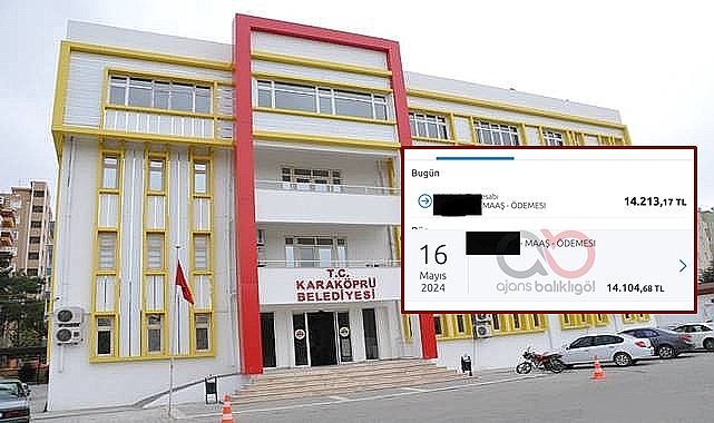 Karaköprü Belediyesi’nde maaş krizi!