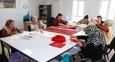 Kısas Kültür Merkezi ile kadınlar hem öğreniyor hem üretiyor