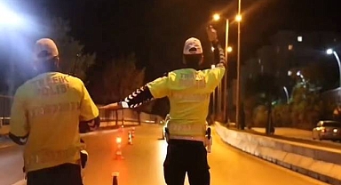 Polis bölgesinde sıkı denetim! Binlerce araca işlem yapıldı 