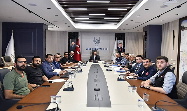 Şanlıurfa'da deprem sonrası yapılan çalışmalar değerlendirildi