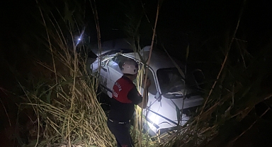 Şanlıurfa'da korkunç kaza! Araç kanala uçtu