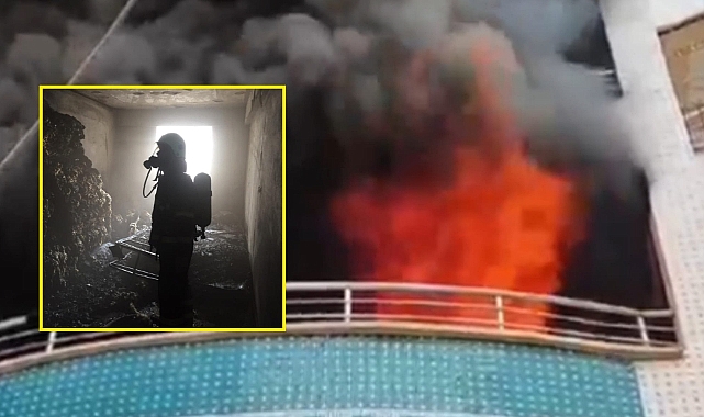 Şanlıurfa'da korkutan yangın! İtfaiye müdahale etti