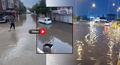 Şanlıurfa'da sağanak yağış sele neden oldu! 