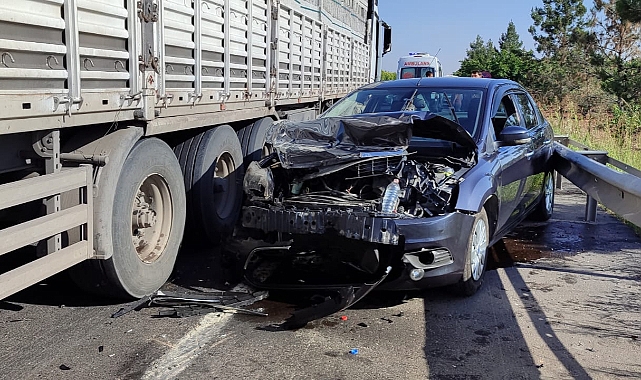 Şanlıurfa-Diyarbakır yolunda feci kaza!