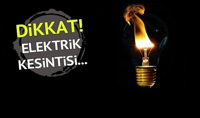 Şanlıurfa'nın 4 ilçesinde elektrikler kesilecek