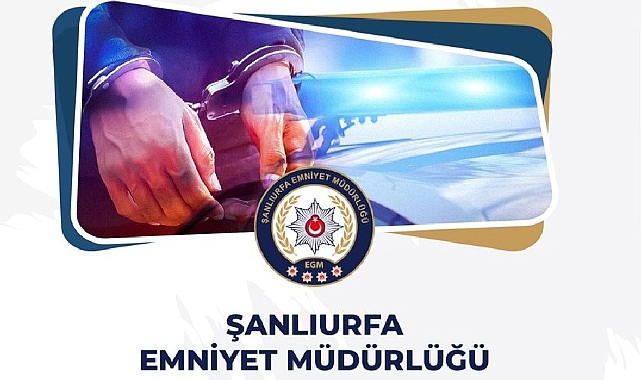 Urfa'da aranan 9 şahıs yakalandı!