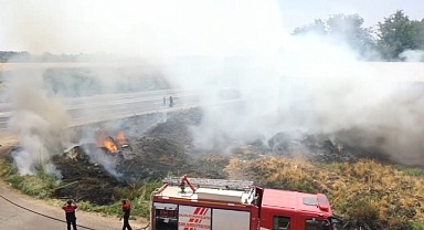 Urfa'da fabrika yangını!