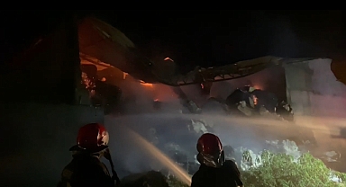 Urfa'da gece yarısı korkutan yangın!