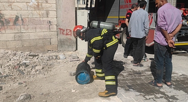 Urfa'da mesken yangını!