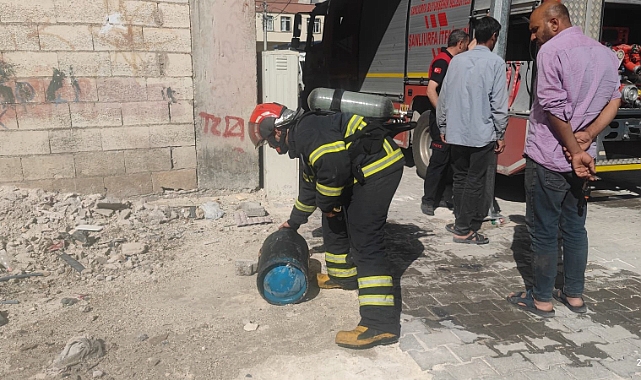 Urfa'da mesken yangını!