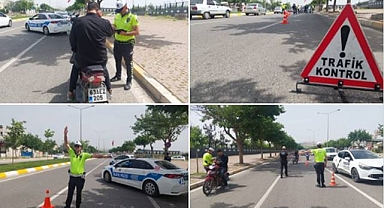 Urfa’da sürücülere ceza yağdı! 