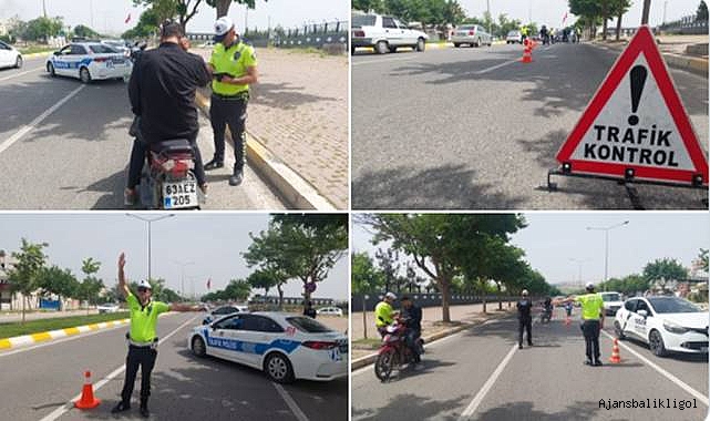Urfa’da sürücülere ceza yağdı!