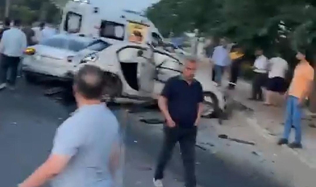 Urfa-Mardin yolunda kaza! Yaralılar var