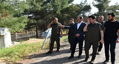 Vali Şıldak, Atatürk Ormanını ziyaret etti