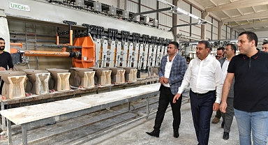 Vali Şıldak, OSB'de incelemelerde bulundu