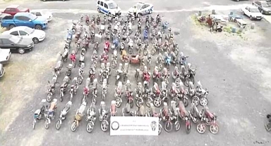 Viranşehir’de çalıntı motosikletler ele geçirildi! 