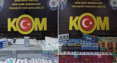 Viranşehir’de kaçakçılık operasyonu! 3 gözaltı