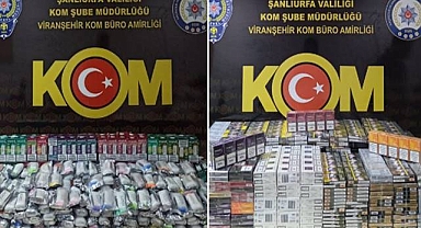 Viranşehir’de kaçakçılık operasyonu! 3 gözaltı 