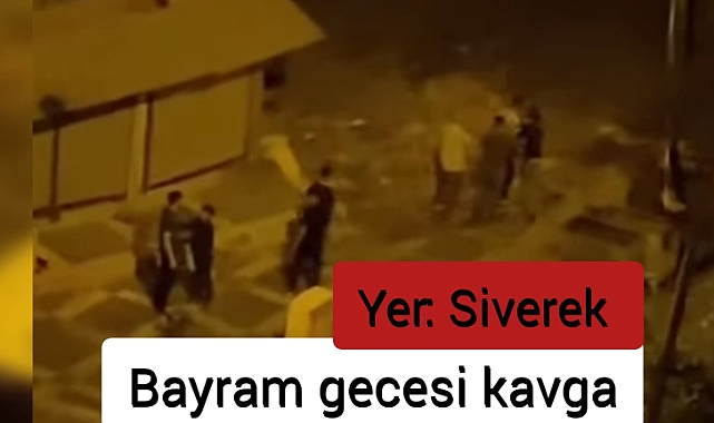 Bir Kavga Haberi de Siverek'ten!