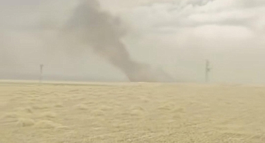 Bir Yangın Haberi De Siverek'ten! Ekili Arazi Yandı