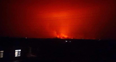 Ceylanpınar TİGEM’de Ekili Buğday Tarlasında Büyük Yangın! 