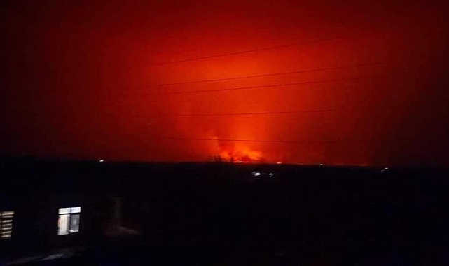 Ceylanpınar TİGEM’de Ekili Buğday Tarlasında Büyük Yangın!