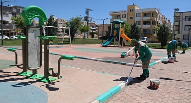 Haliliye’de Parklar Ve Oyun Grupları Yenileniyor!