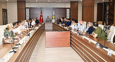 Harran Üniversitesinde Değerlendirme Toplantısı Yapıldı