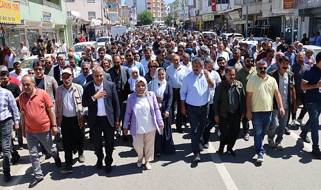 Hilvan Belediyesi'nde DEM Parti dönemi resmen başladı