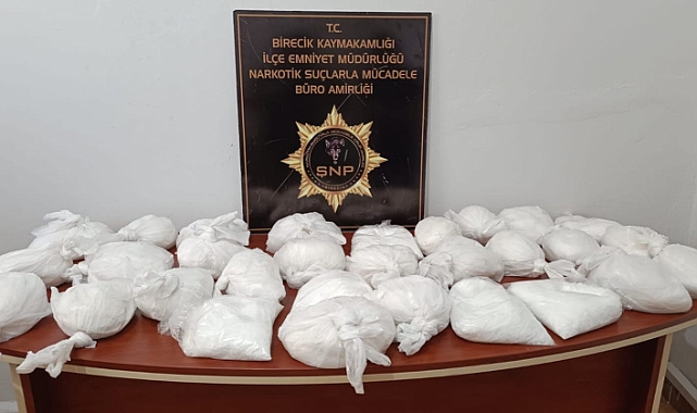Şanlıurfa'da 30 Kilo Uyuşturucu Madde Ele Geçirildi!