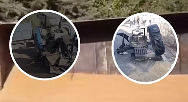 Şanlıurfa'da Buğday Yüklü Tır İle Traktör Çarpıştı!