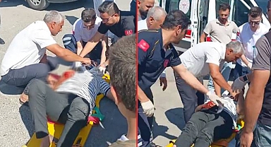 Şanlıurfa’da Motosiklet TIR’a Çarptı! 1 yaralı 