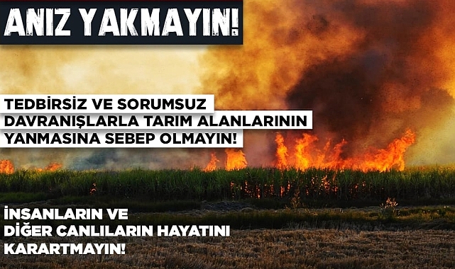 Şanlıurfa'da Tarım Arazilerine Sıkı Denetim!