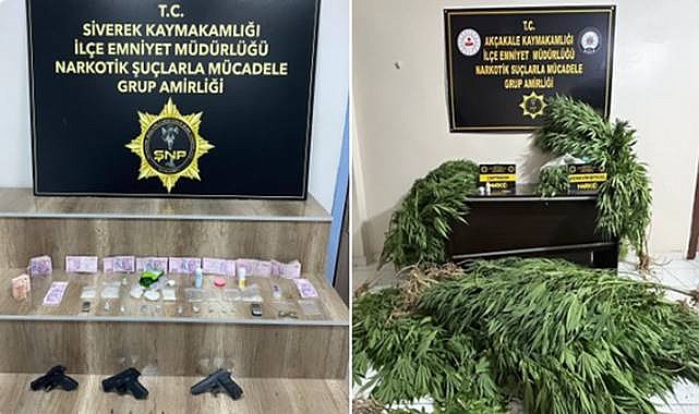 Siverek ve Akçakale İlçesinde Operasyon! 4 Gözaltı