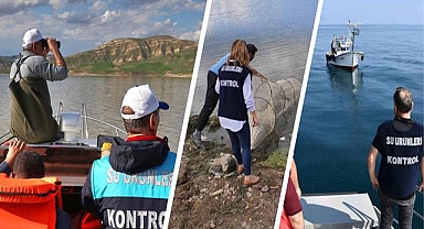 Su Ürünleri Denetimi! Tonlarca Ürüne El Konuldu