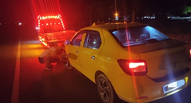 Urfa'da alkollü taksi sürücüsü affedilmedi